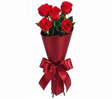 Букет 5 Красных роз Эдлесс Лав в Северобайкальске