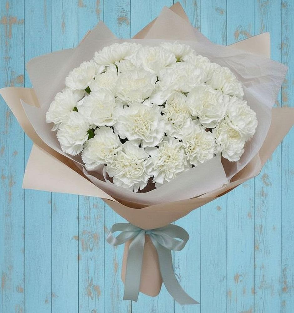 Букет цветов из: Гвоздики в Северобайкальске