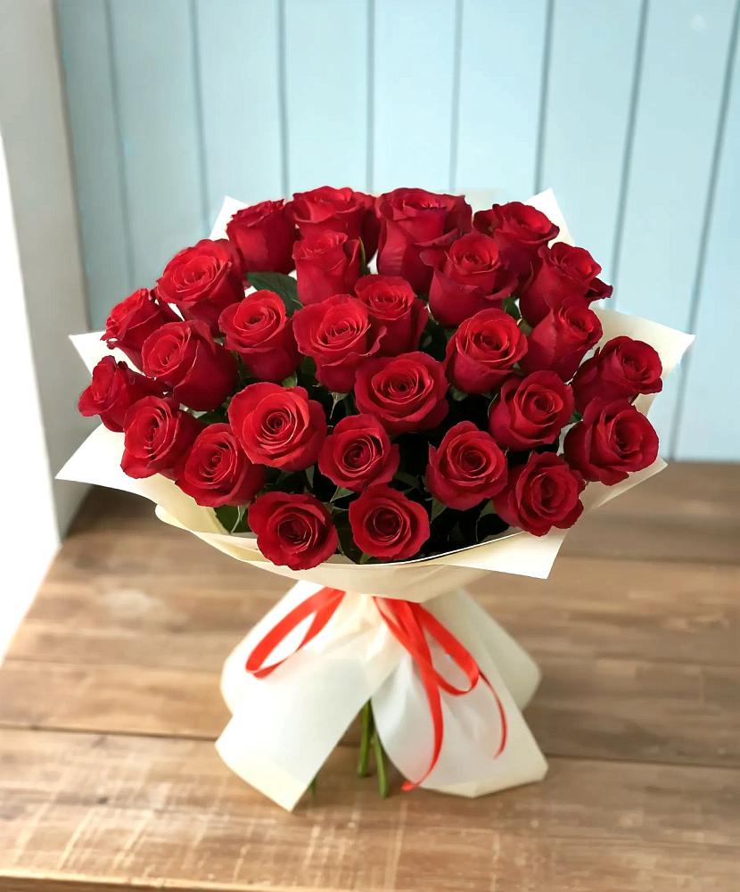 Букет 29 Красных роз в Северобайкальске