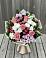 Букет цветов из: Альстромерии, Гвоздики, Розы и Хризантемы в Северобайкальске