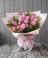 Букет Розовый кустик #REPLACE_PRED# Северобайкальске