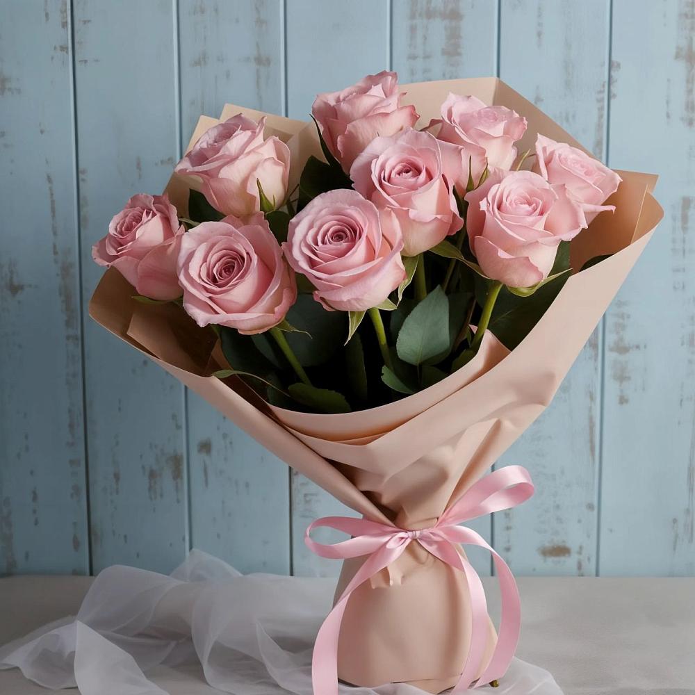 Букет цветов из: Розы в Северобайкальске