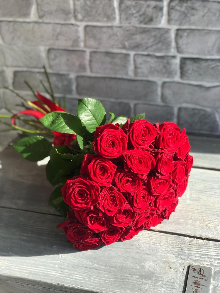 Букет Красные розы Фридом в Северобайкальске