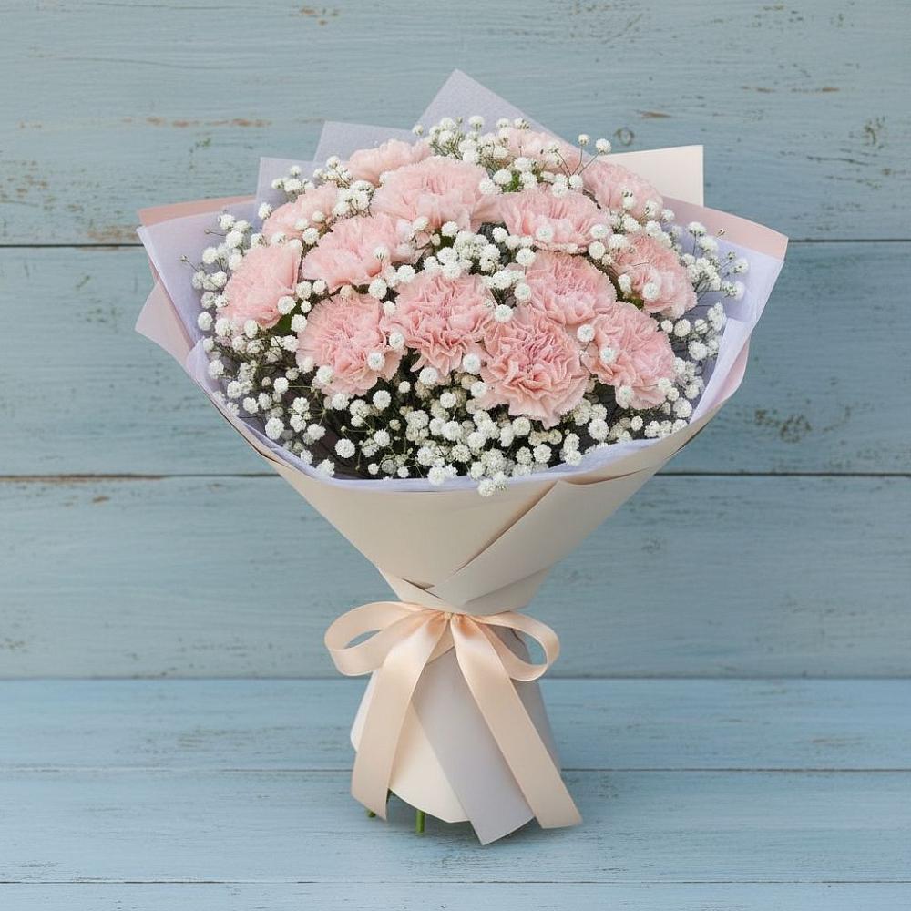 Букет цветов из: Гвоздики в Северобайкальске