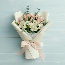 Букет цветов из:  Альстромерии в Северобайкальске