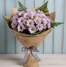 Букет цветов из:  Хризантемы в Северобайкальске