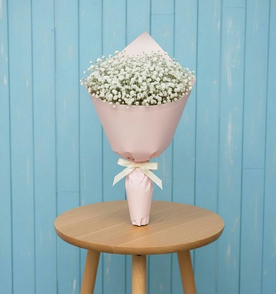 Букет цветов из: Гипсофила в Северобайкальске