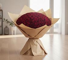 Букет 101 Красная роза в Северобайкальске