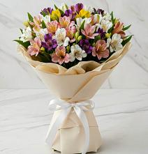 Букет цветов из:  Альстромерии в Северобайкальске