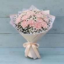 Букет цветов из:  Гвоздики в Северобайкальске