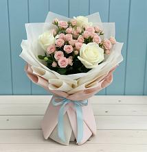 Букет цветов из:  Розы в Северобайкальске