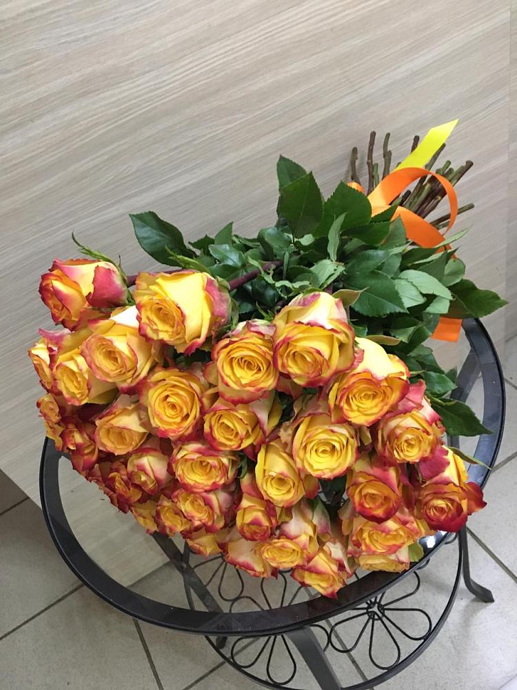 Букет Желтые розы в Северобайкальске