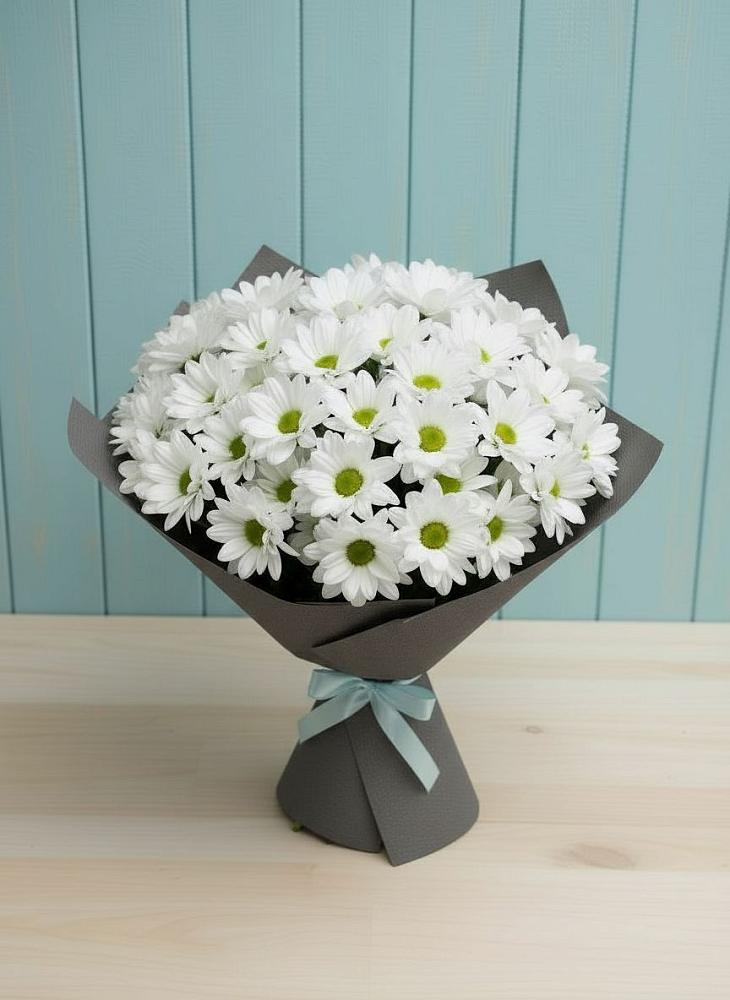 Букет цветов из: Хризантемы в Северобайкальске