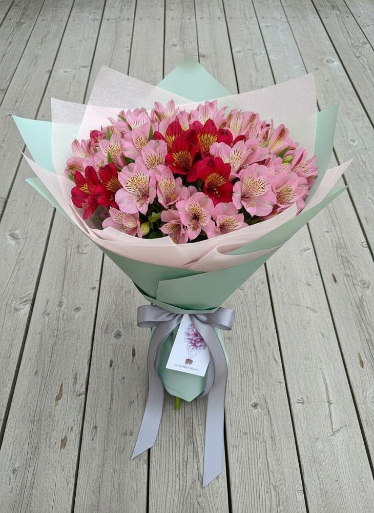Букет цветов из: Альстромерии в Северобайкальске