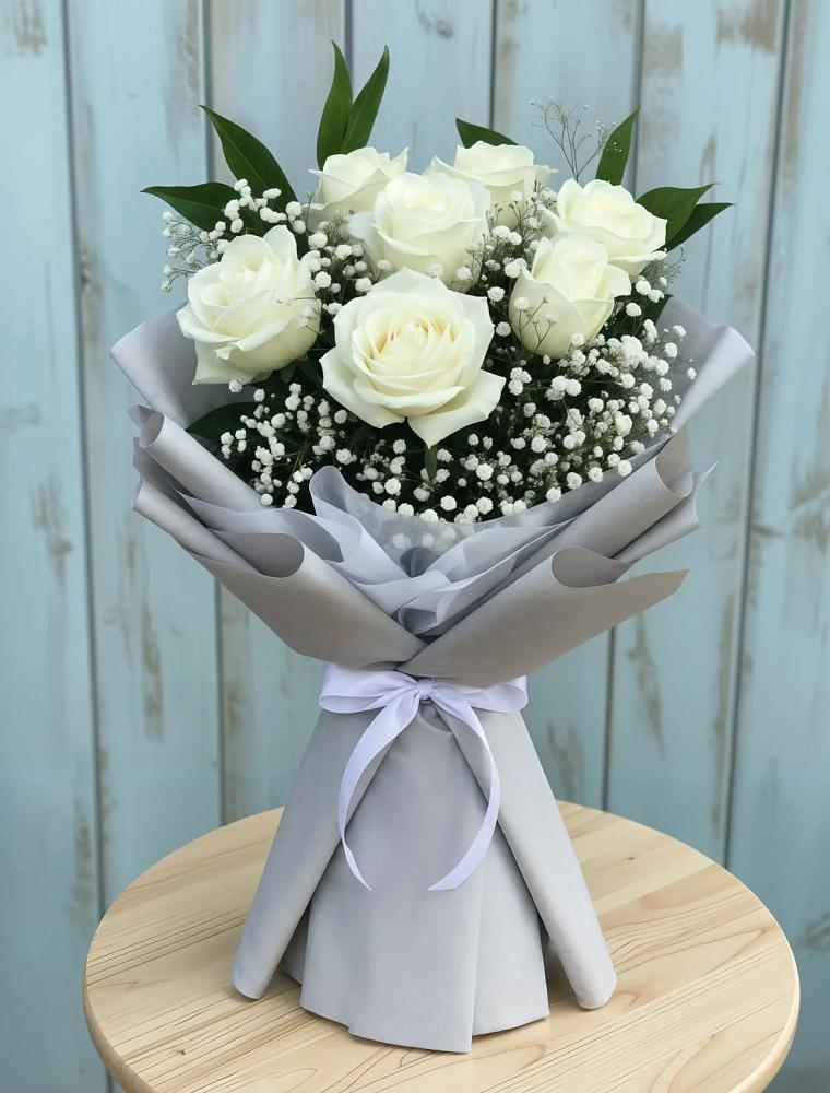 Букет цветов из: Розы в Северобайкальске