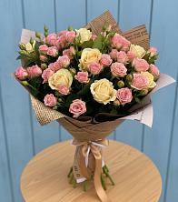 Букет цветов из:  Розы в Северобайкальске