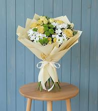 Букет цветов из:  Хризантемы и Розы #REPLACE_PRED# Северобайкальске