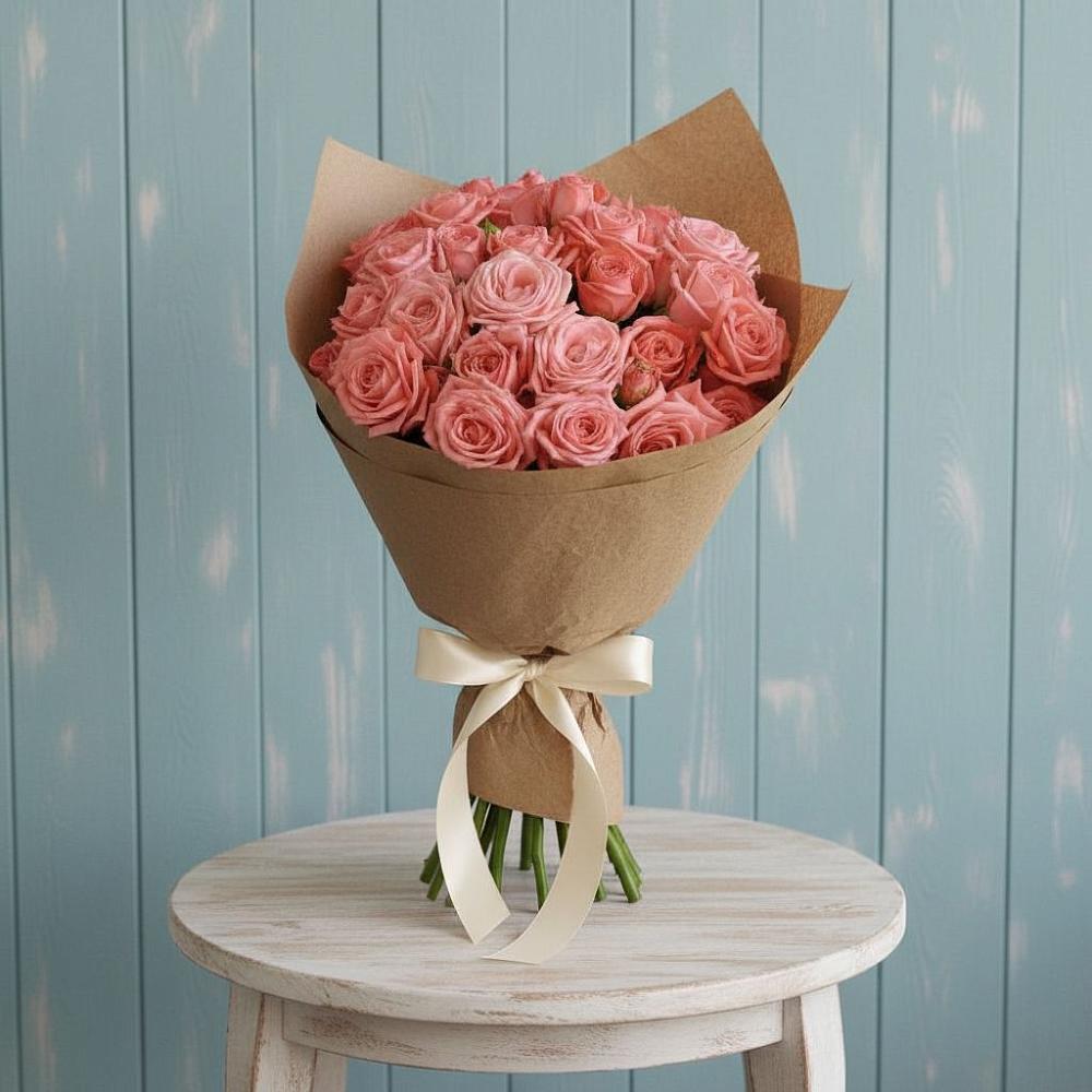 Букет цветов из: Розы в Северобайкальске